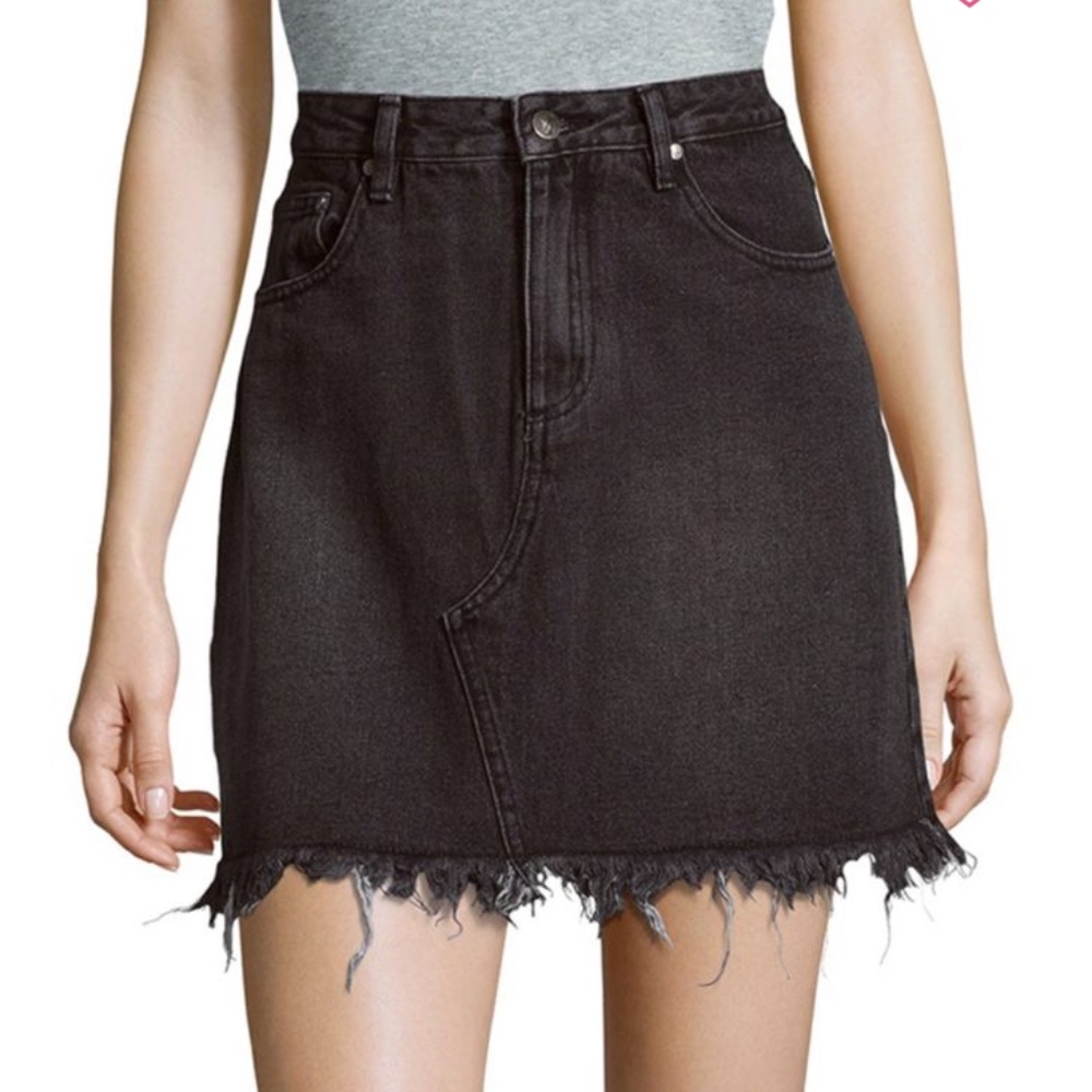 NWT MinkPink‎ Cotton Mini Skirt